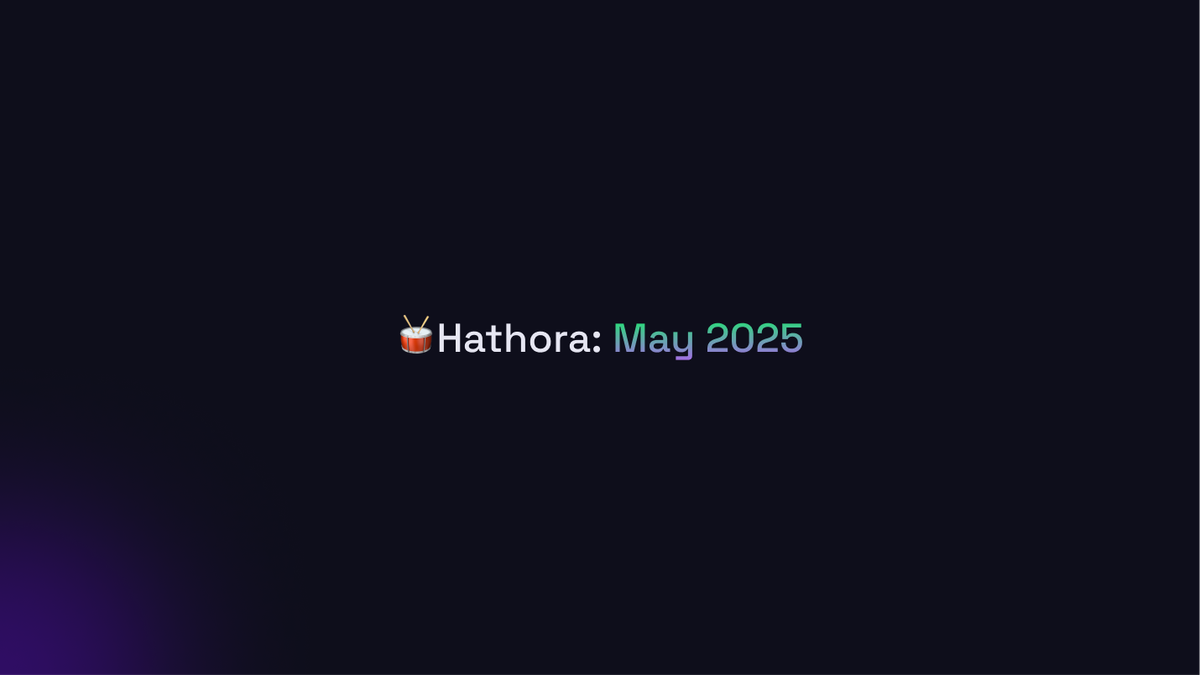 Changelogs: May 2025